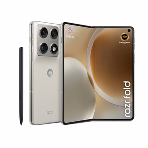 Motorola razr fold 20,6 cm (8.09") Dviguba SIM jungtis Android 16.0 5G C tipo USB 16 GB 512 GB 6000 mAh Balta