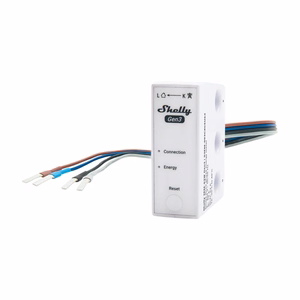 Shelly 3EM-63W Gen3 1/3 kanalo WiFi energijos skaitiklis (laidinis modelis)