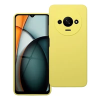 Silikoninis dėklas 2mm XIAOMI REDMI A3 4G citrininis