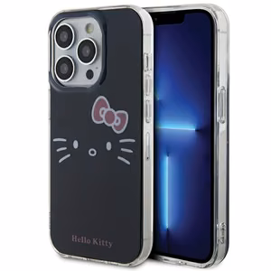 Hello Kitty IML Kitty Face чехол для iPhone 15 Pro Max - чёрный