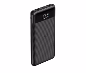 VEGER išorinė baterija 10000 mAh L11 (W1087) juoda