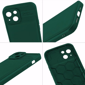 Dėklas su apsauga kamerai Xiaomi Redmi 12 žalias