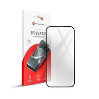 Forcell Privacy apsauginis stiklas - Iphone 12 / 12 Pro juodas