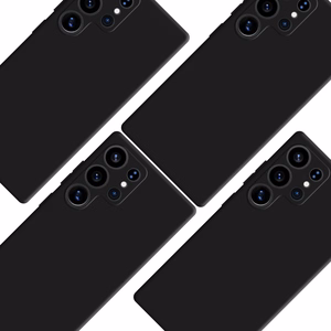 3mk matinė dėklas Pro Samsung Galaxy S25 Ultra - matinė juoda