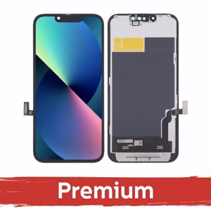 LCD Ekranas iPhone 13 Juodas (Soft OLED / Stabilus / Premium) / *Removable IC* /