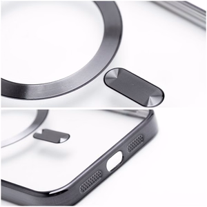 „Electro Mag Cover“ dėklas, skirtas „iPhone 17 Pro / 18 Pro“, suderinamas su „MagSafe“ – juodas