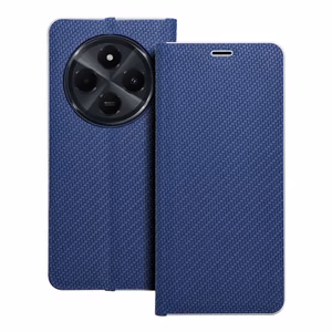 Флип-чехол для Xiaomi Redmi 14C Luna Book Carbon синий