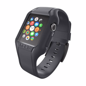 Incipio NGP lanksti apyrankė, skirta 38 / 40 / 41 mm Apple Watch, dūminė