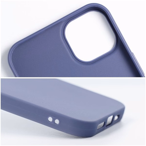 Matinis dėklas telefonui XIAOMI Redmi Note 14 4G (GLOBAL - 164,84mm x 78,15mm x 8,16mm) mėlynas