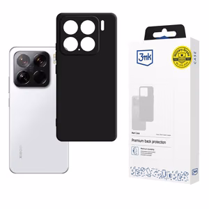 3mk Matinis dėklas Xiaomi 15 - juodas