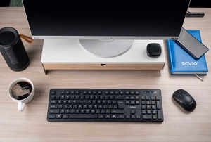 Savio KB-02 klaviatūra namai/biuras USB QWERTY juoda