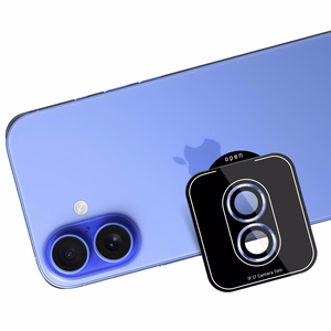 3mk Lens Protection Pro закалённое стекло для iPhone 17 - синее