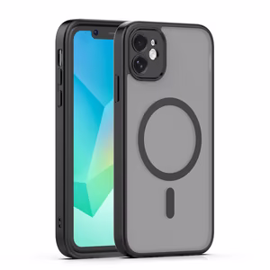 Mag Matt dėklas iPhone 11 juodas
