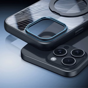Dux Ducis Aimo Mag Dėklas su MagSafe ir stovu iPhone 16 Pro - juodas