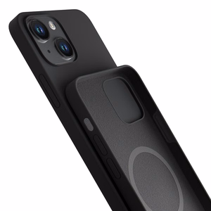 3mk HARDY Silikoninis MagCase skirtas iPhone 14 Plus - pilkas