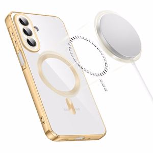 Tech-Protect MagFlex MagSafe dėklas Samsung Galaxy A27 5G, skaidrus auksinis