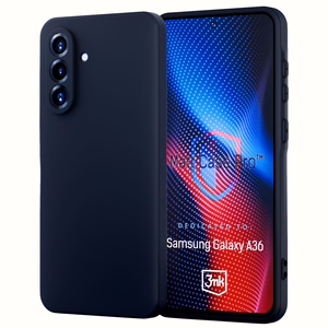 3mk Matinis dėklas Pro Samsung Galaxy A36 - matinė juoda