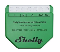 Shelly Wave Dimmer EU LR išmanusis apšvietimo reguliatorius, žalias