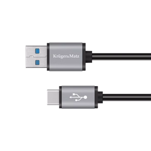 Kruger&Matz Basic USB 3.0 kištukas – USB-C kištukas kabelis, 5 Gbps, 1 m
