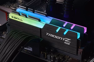 G.Skill Trident Z RGB (For AMD) F4-3200C16D-32GTZRX atminties modulis 32 GB DDR4 3200 MHz