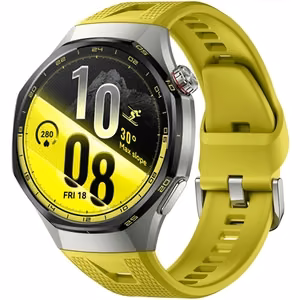 Huawei WATCH GT 7 Pro 46mm Išmanusis laikrodis GPS (satellite) AMOLED 1.47 inches atsparus vandeniui geltonas