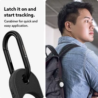 Spigen Vault dėklas Apple AirTag įrenginiui – matinė juoda