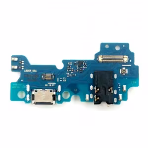 Charging Port Compatible With Samsung A325F A32 4G with Flex / Plata OEM