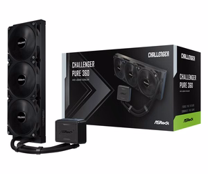 Asrock Challenger Pure 360 procesoriaus skysčio aušinimo rinkinys 12 cm juodas