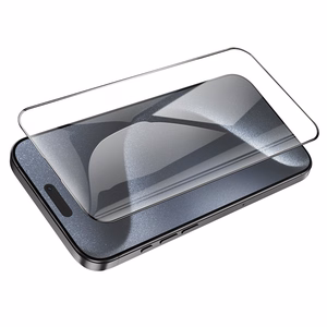 Borofone Apsauginis Stiklas BF6 Diamond Armor Pilnas Ekranas HD Iphone 16 Pro - 10 vienetų