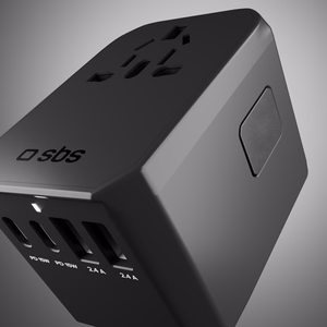 Pasaulinis kelioninis GaN 70W adapteris su dėklu