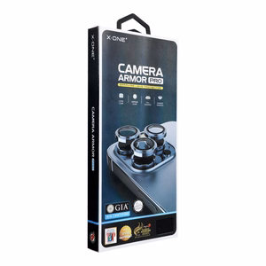 X-ONE Sapphire Camera Armor Pro - для iPhone 16 Pro/16 Pro Max - серебряный