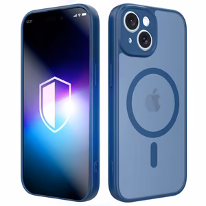 3mk Misty MagCase iPhone 15 dėklas - mėlynas