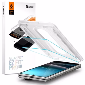 Spigen Glas.TR EZ Fit Pro HD grūdintas stiklas 2-jų rinkinys Samsung Galaxy Z Fold 7 - skaidrus