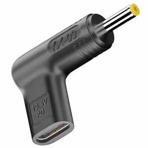 USB Type-C į DC 4.0x1.7 mm adapteris