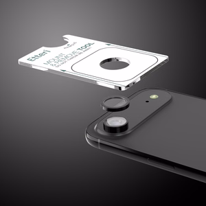 Etteri apsauginis stiklas kamerai iPhone 17 Air juodas