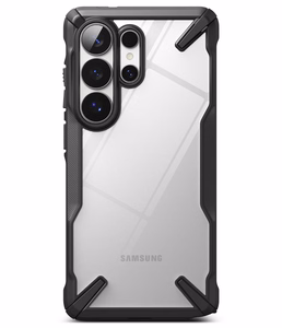 Ringke Fusion X Dėklas for Samsung Galaxy S26 Ultra - Clear juodas