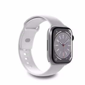 Puro Icon silikoninis dirželis Apple Watch 42/44/45/49 mm - baltas (2 vnt.)