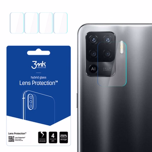 3MK ГИБКИЙ СТЕКЛЯННЫЙ ОБЪЕКТИВ ГИБРИДНОЕ СТЕКЛО ЗАЩИТИТЬ OPPO RENO 5 LITE ДЛЯ 4 ШТ КАМЕРА