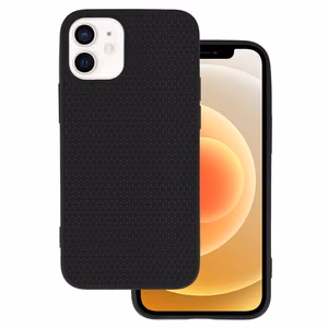 Tel Protect Liquid Air Case dėklas telefonui Iphone 12 Mini juodas