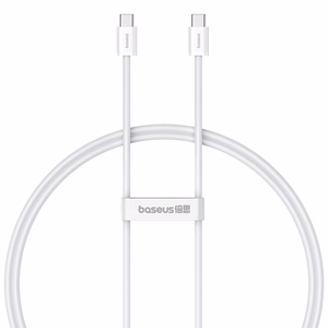 Baseus Superior Series 2 Greitas įkrovimas Duomenų kabelis Type-C į Type-C 30W 1m Baltas