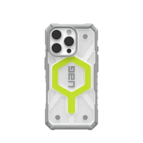 UAG Pathfinder skaidrus Magnetinis dėklas iPhone 16 Pro suderinamas su Magnetine funkcija - žalias