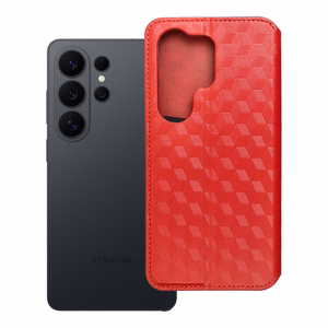 Atverčiamas dėklas Oppo Reno 15 Pro 5G Cubic Book, raudonas