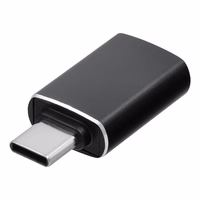 Adapter USB A 3.0 to Type C Blue Star - black
