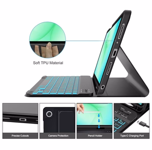 Tech-Protect SC Pen deklas Samsung Galaxy Tab A9+ / A11+ Plus 11.0 X210 / X215 / X216 / X230 / X235 / X236 - Juodas