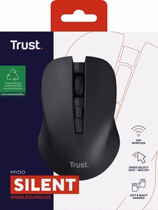 MOUSE USB OPTICAL WRL BLACK/MYDO 25084 TRUST