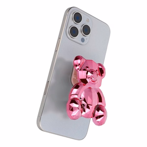 Lipnus telefono stovas BEAR - rožinis