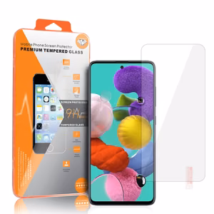 Apsauginis stiklas oranžinis SAMSUNG GALAXY A51 4G/5G (m)