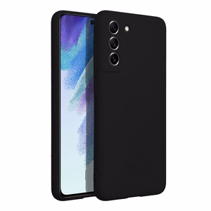 Silikoninis dėklas telefonui SAMSUNG S21 FE juodas