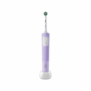 Oral-B D103 Vitality Pro – įkraunamas elektrinis dantų šepetėlis, 1 galvutė, 3 valymo režimai, alyvinės miglos spalvos