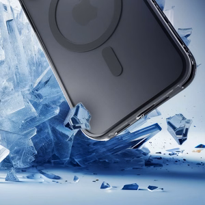 Чехол 3mk Frosty MagCase Apple iPhone 16 чёрный